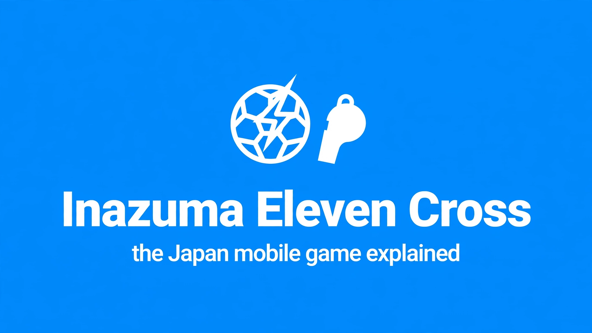 Inazuma Eleven Cross for Android, Worldwide, Game APK Hero Image